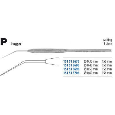 Plugger 2 Ø 0,60 mm 156 mm