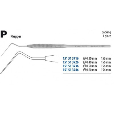 Plugger Ø 0,60mm 156mm