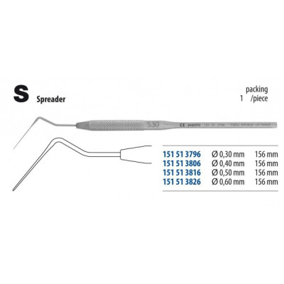 Spreader02 Ø 0,60 mm 156 mm